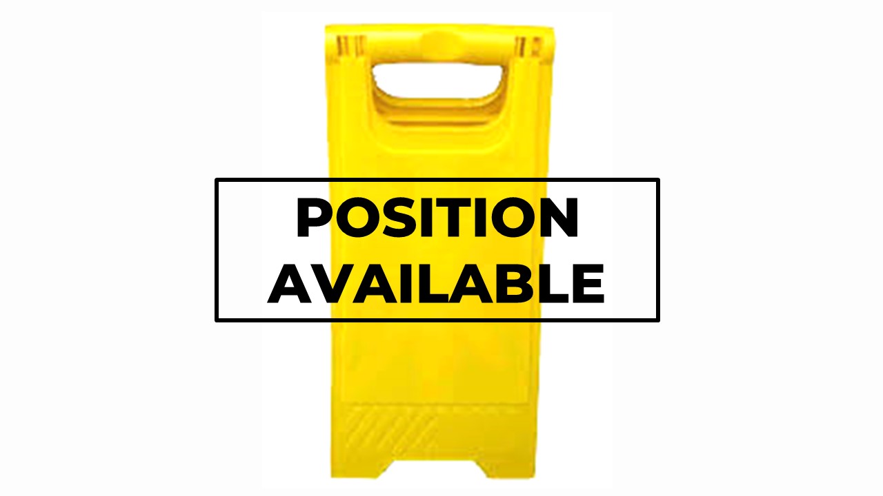 Now Hiring – Part Time Position Available